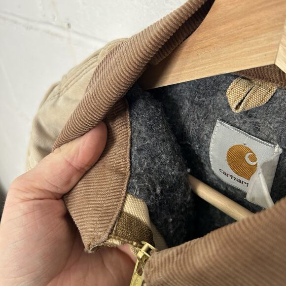 Vintage Carhartt Blanket-Lined Detroit Jacket “Brown” J01 - Picture 15 of 15